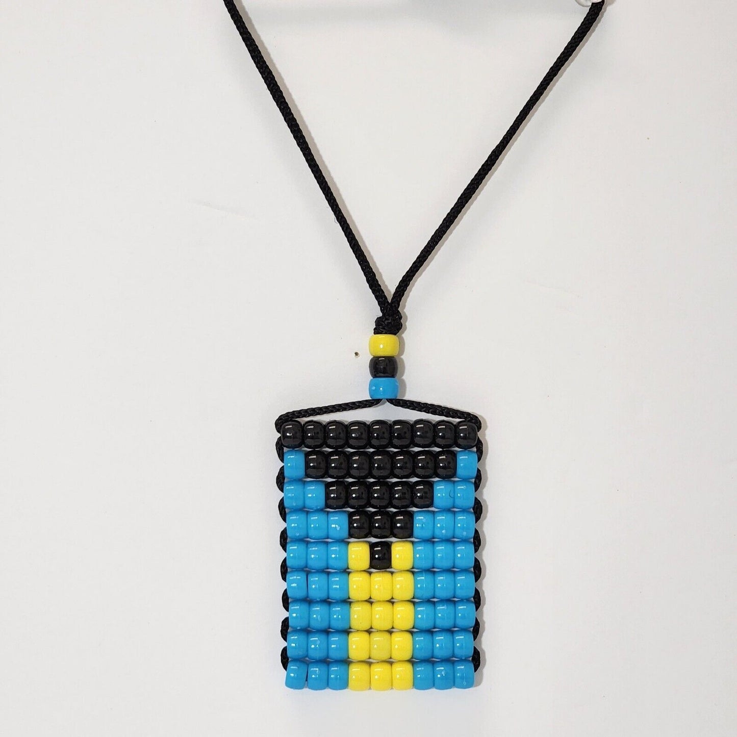 Bahamas Flag Car Mirror Danglers Necklace .