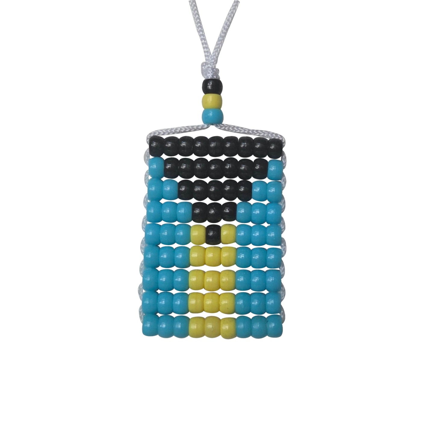Bahamas Flag Car Mirror Danglers Necklace .